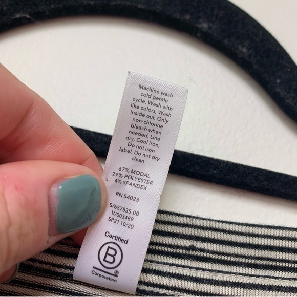 Athleta Cloudlight Stratus Striped Top - Picture 5 of 7